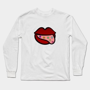 Konpeito Candy on My Tongue Long Sleeve T-Shirt